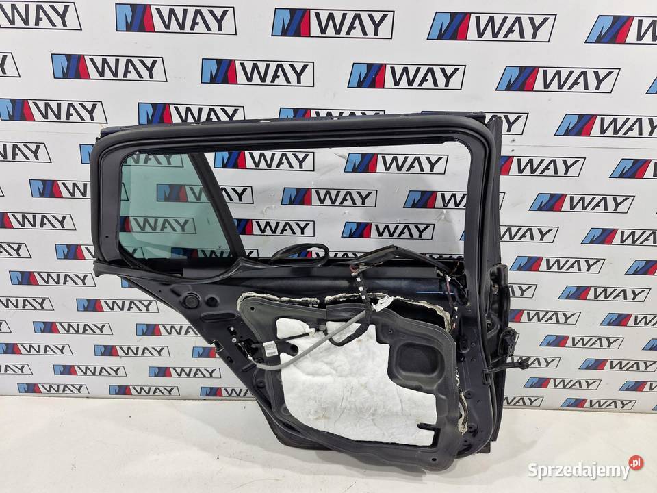 BMW 5 F11 DRZWI LEWE LEWY TYŁ KOMPLETNE 416
