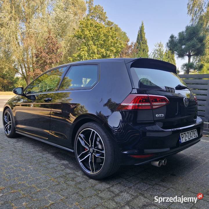 Volkswagen Golf VII 20 TDI BMT GTD DSG światła LED Swarzędz