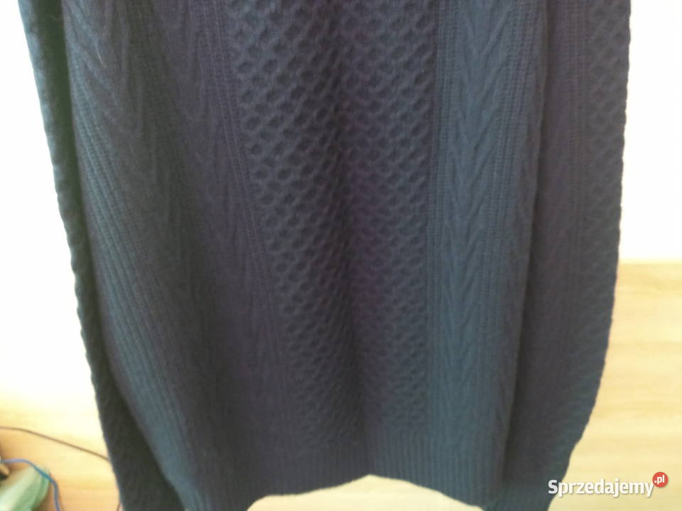 Granatowy sweter męski XL CA nowy z metką Warszawa