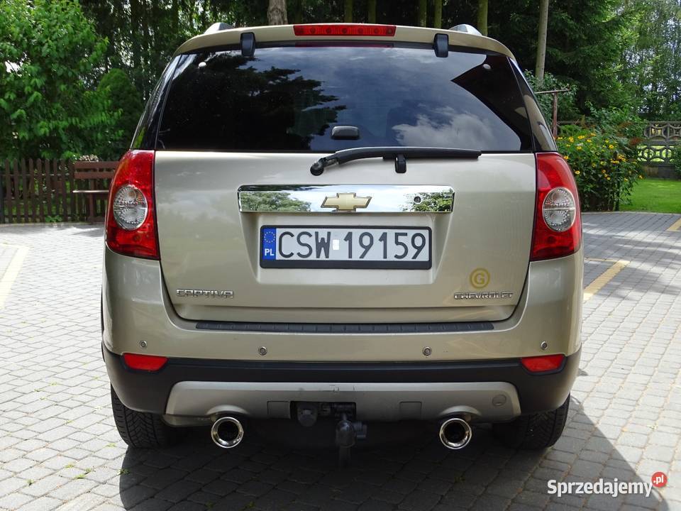 Chevrolet Captiva 24LPG kujawsko-pomorskie Świekatowo sprzedam