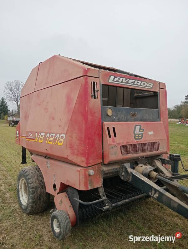 Prasa rolująca laverda vb1218 siatka sznurek Wielkolas