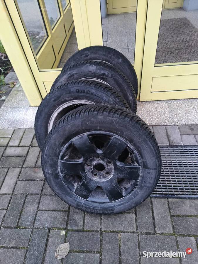 Felgi aluminiowe z oponami kleber 5x112 VW audi Opole