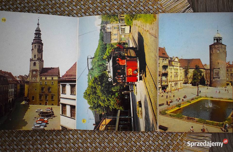 Gorlitz zestaw małych pocztówek z lat 80 tych Chełmno