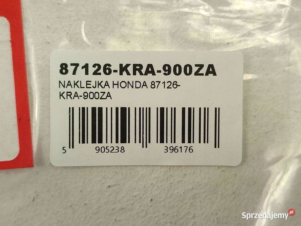 NAKLEJKA DYLAN LEWY BOCZEK HONDA DYLAN 150 2006 osobowe