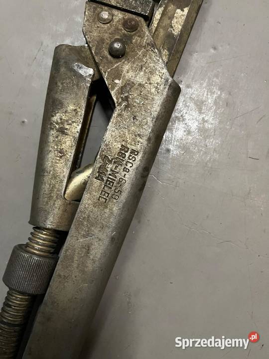 Klucz do rur RSW Mielec RSCe 650 Z114 PRL Warszawa