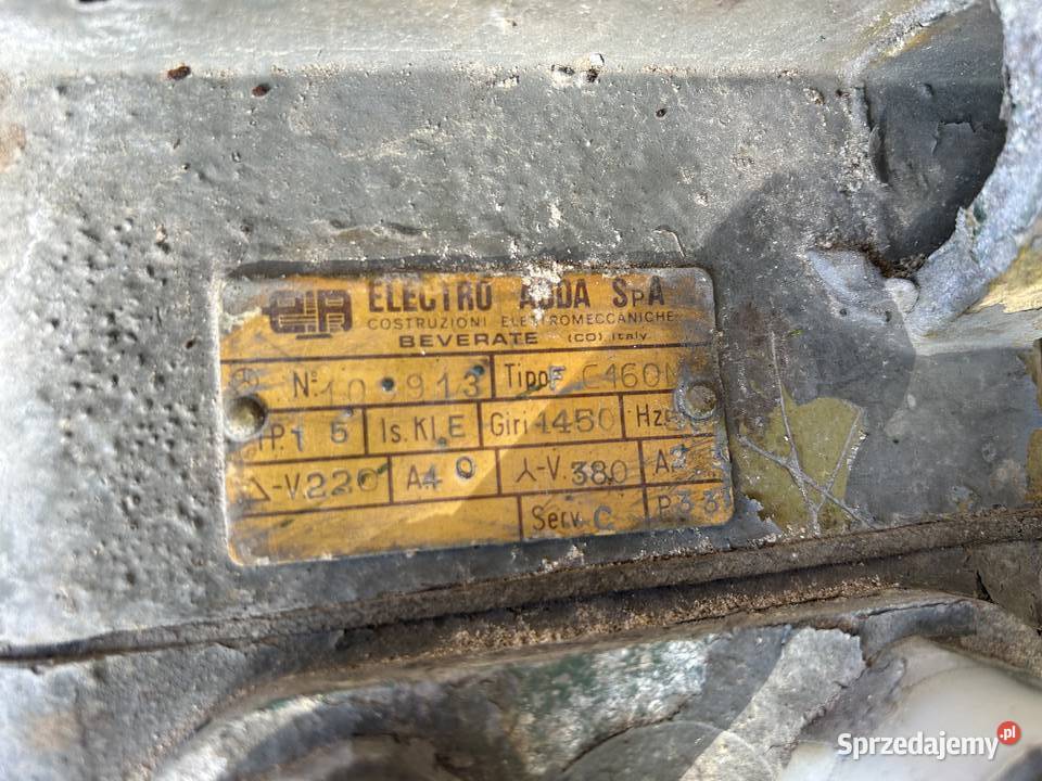 Silnik elektryczny 10kw Ciechanowiec sprzedam
