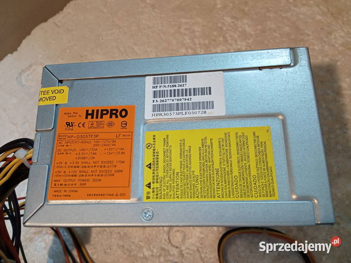Zasilacz HIPRO 300W HPD3057F3P