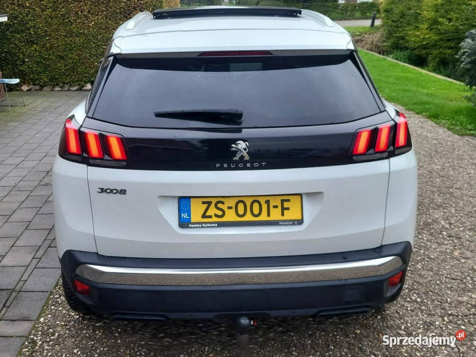 Peugeot 3008 15 HDI 130 Panorama dach Półskóry diesel Peugeot Lipówki