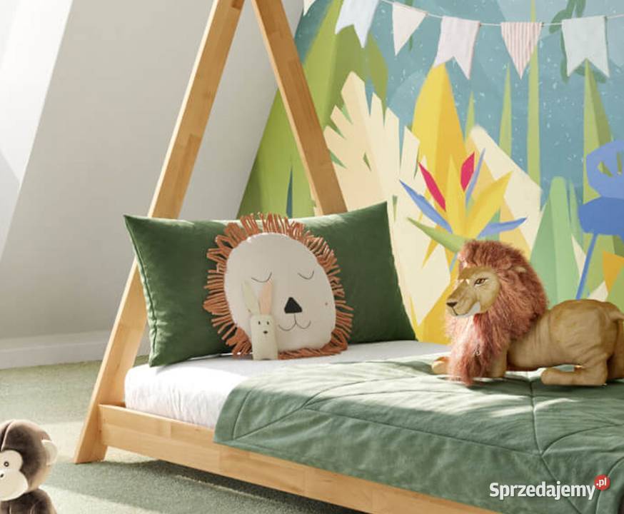 Łóżko dziecięce domek TIPI TARTAK MEBLE 90x200