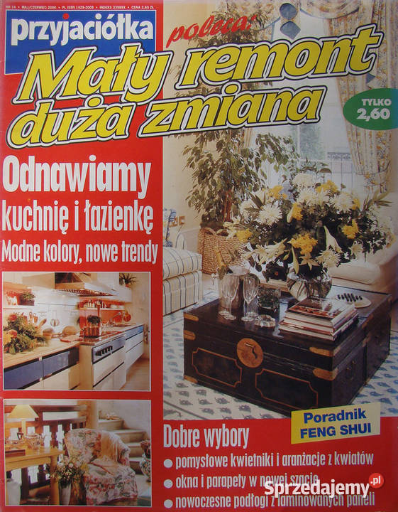 Mały remont duża zmiana Przyjaciółka 142000 miesięcznik małopolskie Limanowa sprzedam