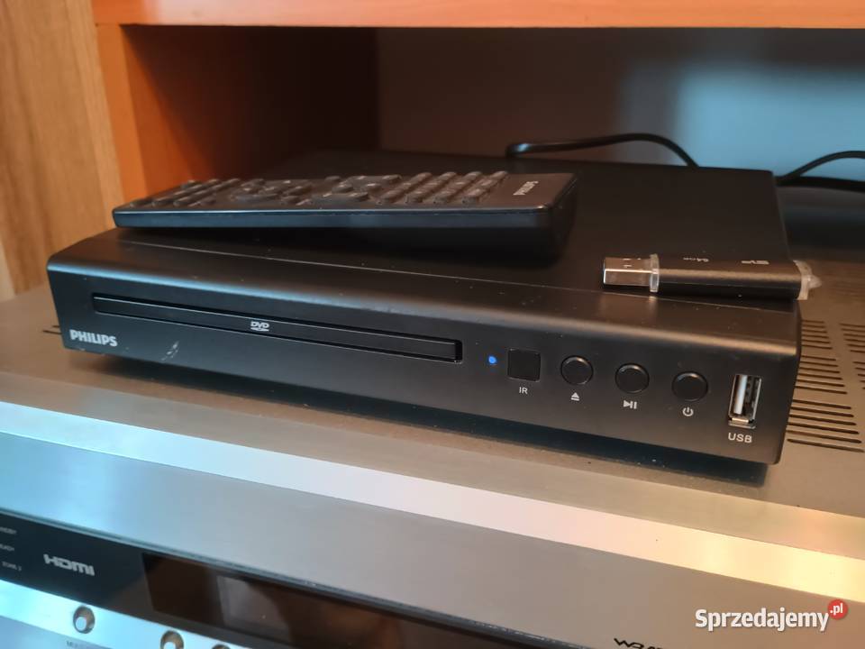 Dvd Philips USB HDMI 1080p idealny stan pilotRCA Lubartów sprzedam