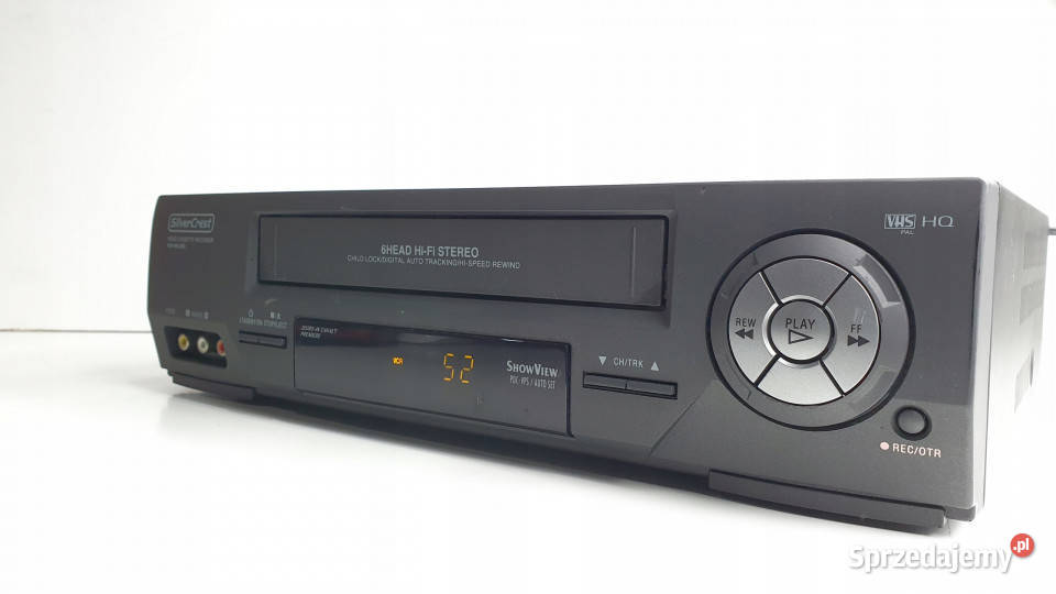 Video magnetowid SILVER CREST 6 head VHS Międzychód