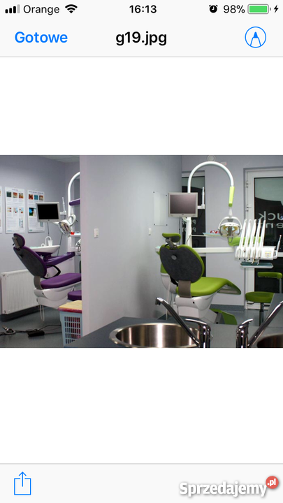 Sprzedam wyposażenie gabinetu stomatologicznego Kraków sprzedam