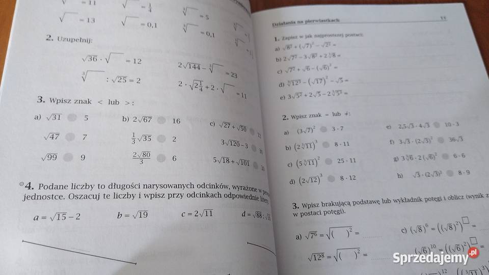 Matematyka 2 z plusem zeszyt ćwiczeń gimnazjum