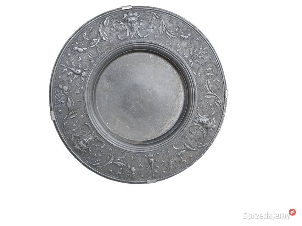 Stary ozdobny talerz patera do zawieszenia Pozostałe Cieszyn sprzedam