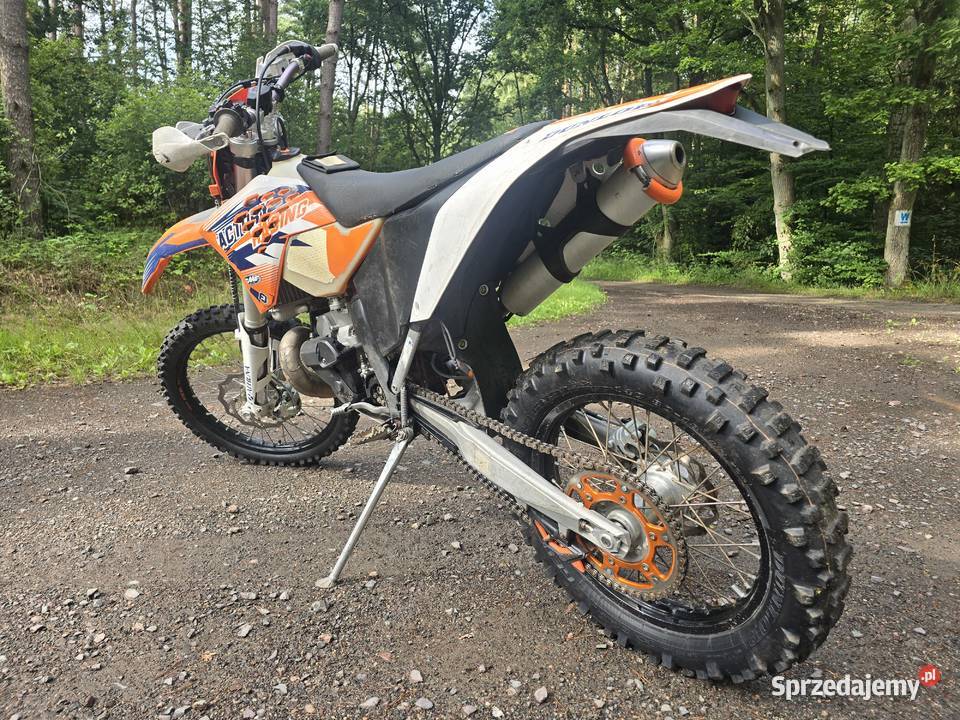 Ktm exc 250 2t 2011r enduro zachodniopomorskie Nowogard