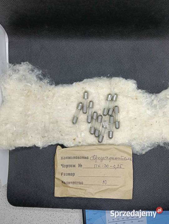 PK30025 Bezpiecznik szklany rurkowy 30025 30mm Otwock