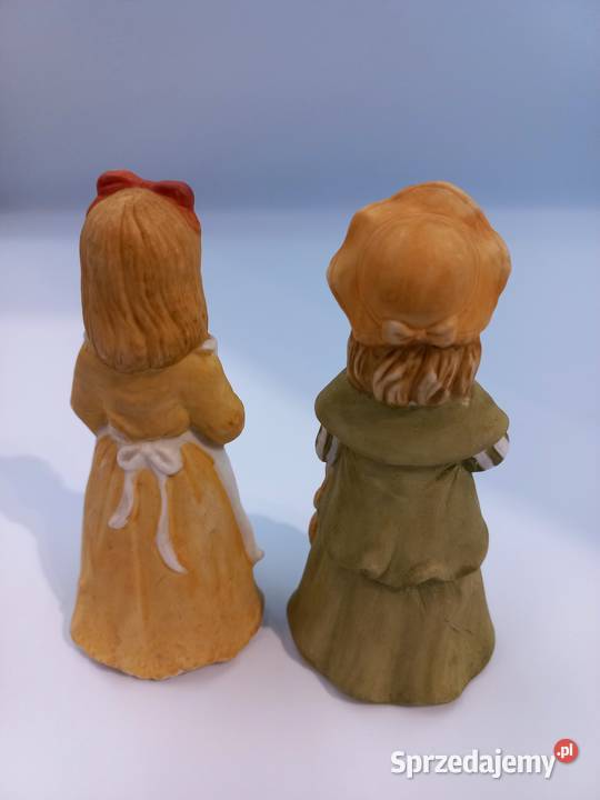 Figurki biskwitoweceramiczne dziewczynki anglia Inowrocław