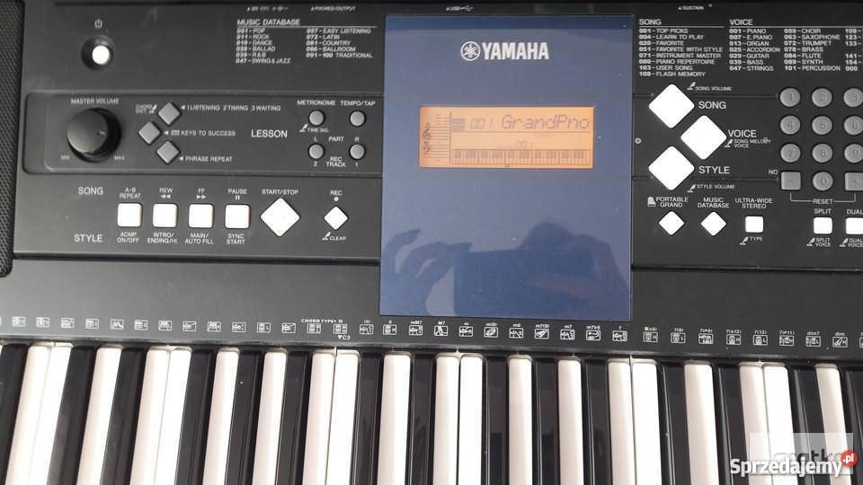 Keyboard Yamaha PSR E 333 Bydgoszcz