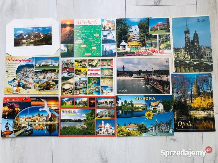 Kartki pocztowe kolekcje stare polska zagranica Łódź