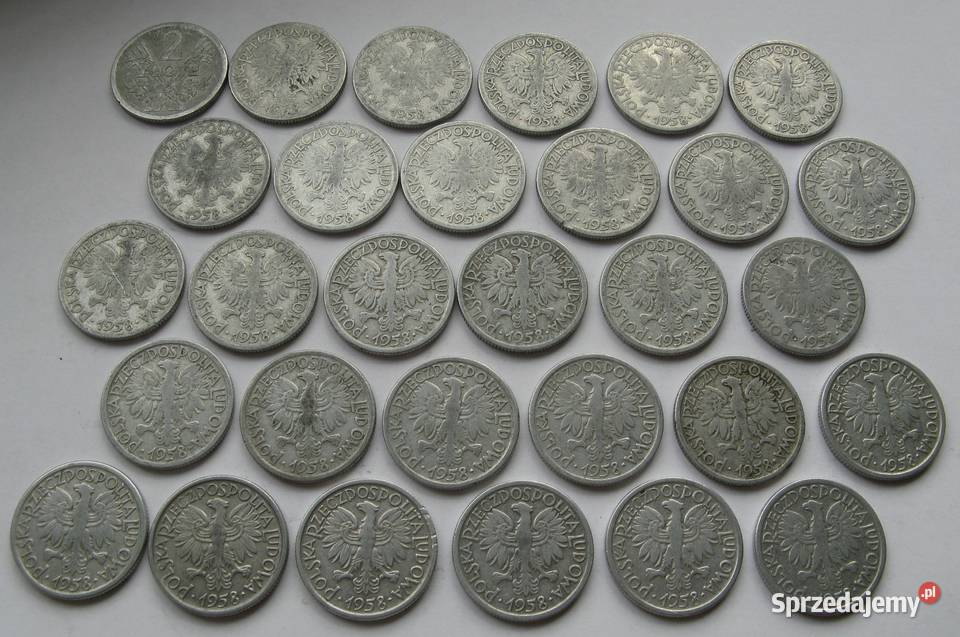 2 złote 1958 jagody inne 2 złote jagody Patrz
