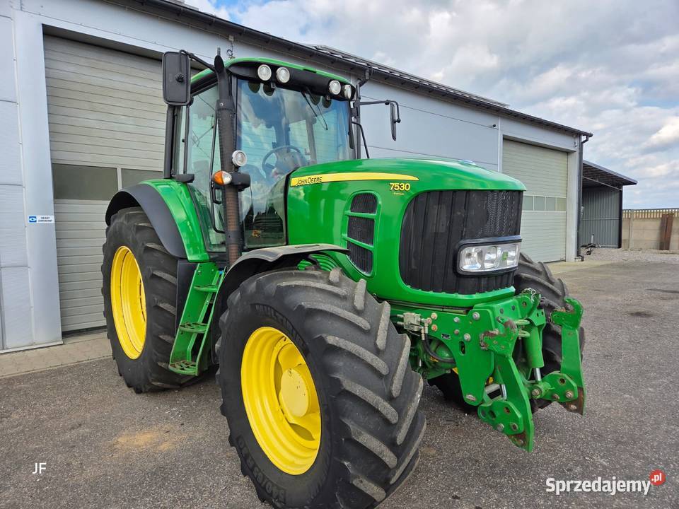 John Deere 7530 Premium 2011 Tuz Tls SUPER STAN Kabina John Deere Ciągniki mazowieckie