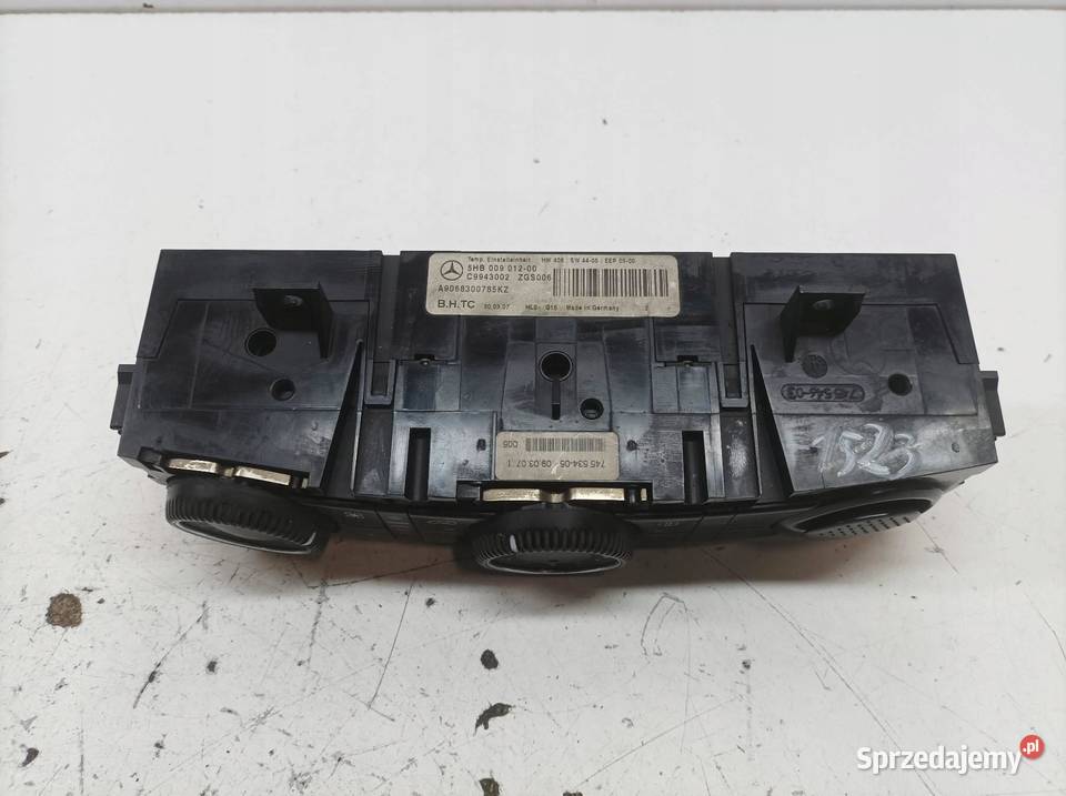 PANEL NAWIEWU A9068300785KZ MercedesBenz sprzedam