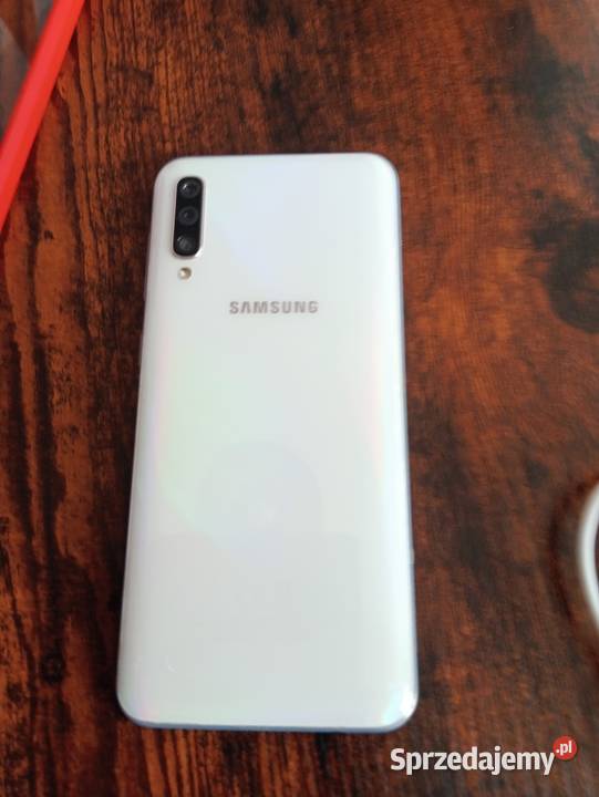 Samsung Galaxy A50 64GB Biały Stan Zadbany Ekran Telefony i Akcesoria Wrocław
