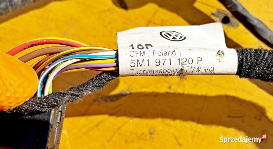 WIĄZKA ELEKTRYCZNA DRZWI LEWY PRZÓD 5M1971120P Radom sprzedam