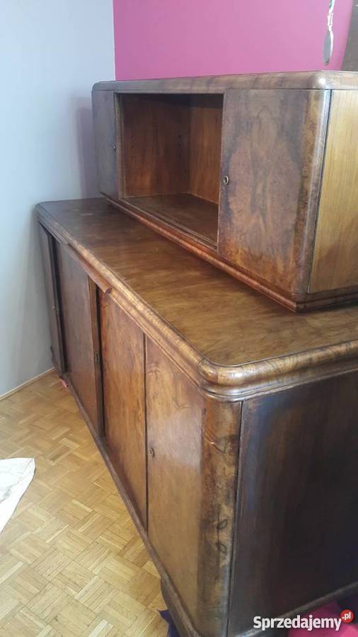 Stara komoda 1927r orzech kaukaski Warszawa