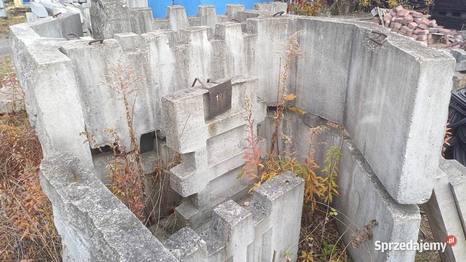 Na sprzedaż używana ścianka kątowa betonowa Pozostałe