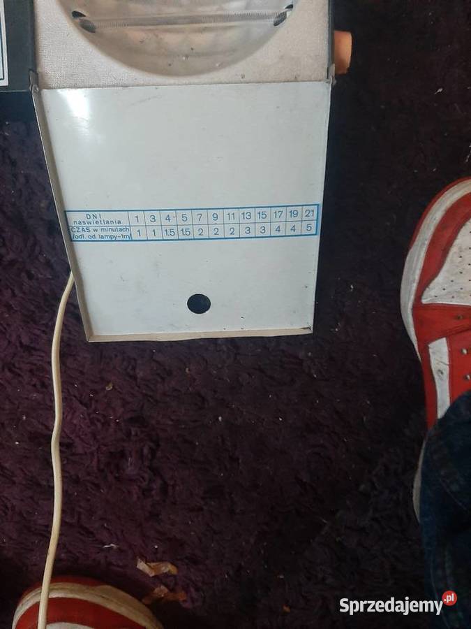 Lampa kwarcowa z PRL