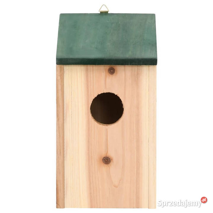 Domki ptaków 10 lite drewno jodłowe 12x12x22 Warszawa sprzedam