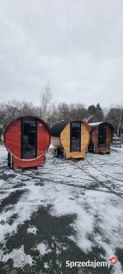 Sauna Mobilna SAUNA PRODUCENT NOWA DOTACJA Kaniczki