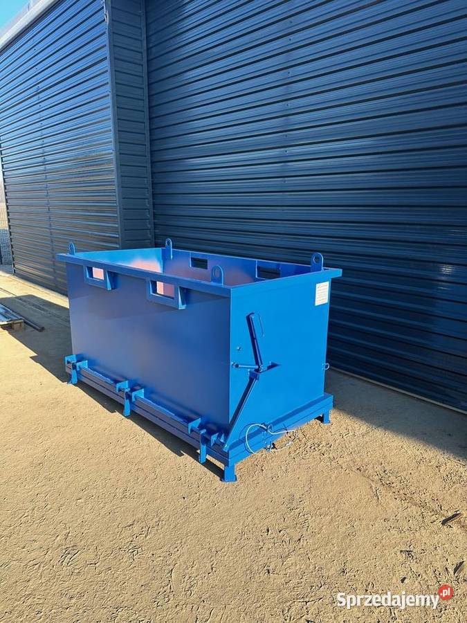 Kontener z otwieranym dnem samowyładowczy 2 m3 łódzkie Kutno