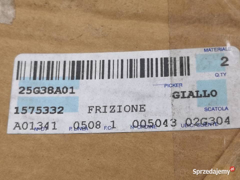 DOCISK SPRZĘGŁA FORD FIESTA V 14 TDCI 20012010 lubelskie