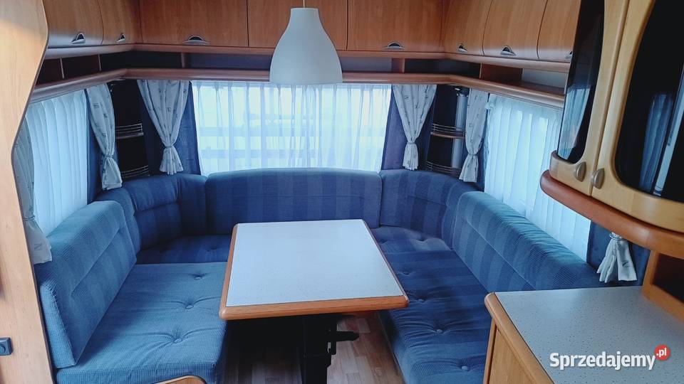 Przyczepa kempingowa HOBBY 2003 campingowa Rok produkcji 2003 śląskie Międzybrodzie Bialskie