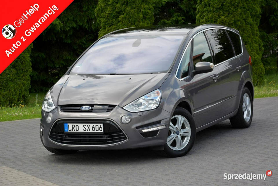 Ford S Radar ACC BiXenon Navi Skóry Panorama wspomaganie kierownicy S-MAX Ostrów Mazowiecka