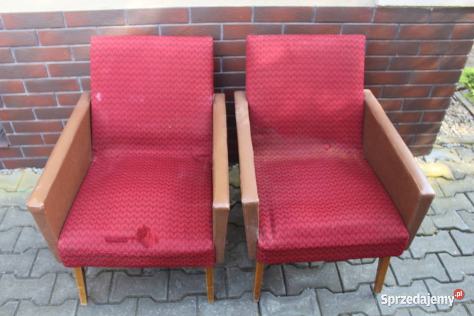 fotel z okresu prl Kalisz