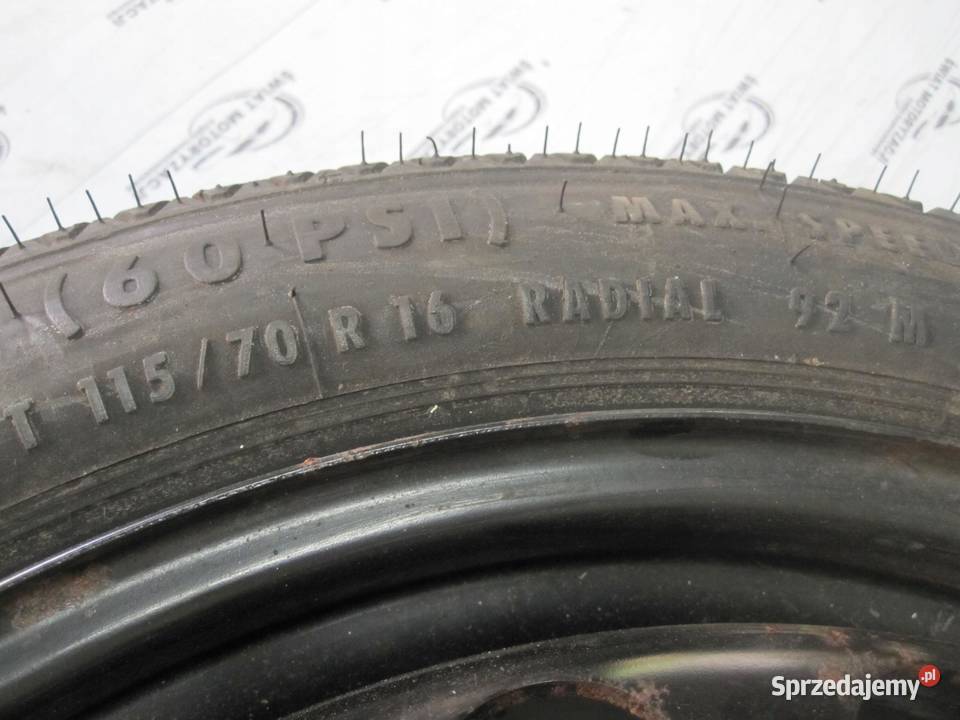 OPEL VECTRA C koło dojazdowe 1157016 92M 5x110