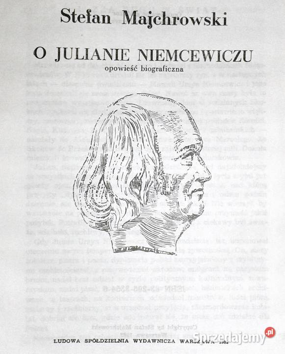 O Julianie Niemcewiczu Stefan Majchrowski Chełm