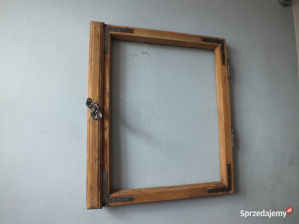 Stare okna drewnianeokoło 1890 piękne Bielawa