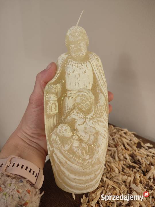 Świąteczna świeca Święta Rodzina Częstochowa sprzedam