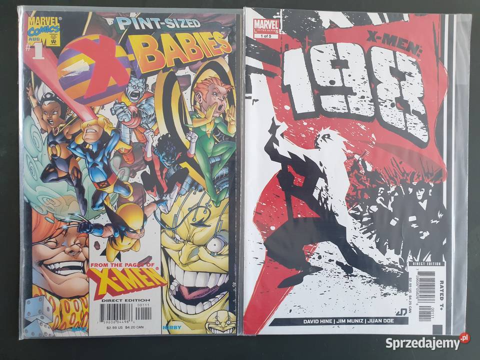 XMen zestaw 16 komiksów Marvel USA Superbohaterowie Gdynia sprzedam