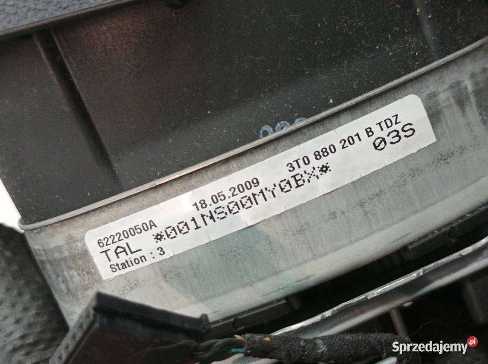 PODUSZKA POWIETRZNA AIRBAG LEWA KIEROWCY 3T