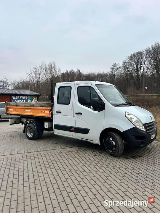 Renault Master doka wywrotka blizniak hak Banino