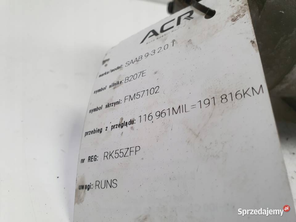 Saab 93 93 II 20 T SPRĘŻARKA KLIMATYZACJI pompa lubelskie Janów
