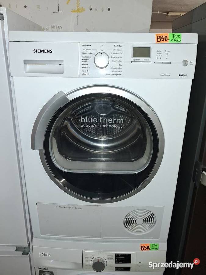 SUSZARKA KONDENSACYJNA Z POMPĄ CIEPŁA SIEMENS