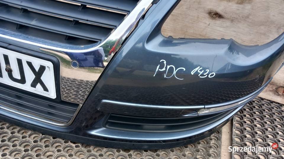 VW PASSAT B6 ZDERZAK PRZÓD LA7T PDC Zbierkowo