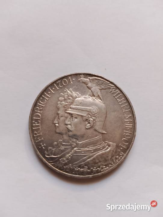 5 marek 1901 Prusy stan I sprzedam